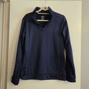 Under Armour Navy Quarter-Zip Pullover Youth XL